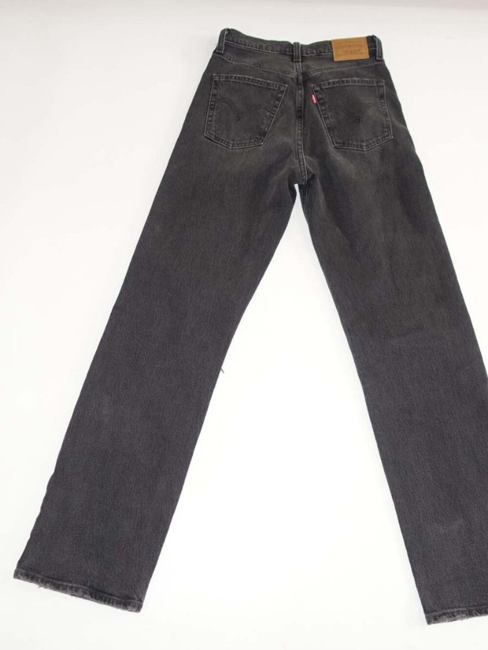 Levi's Women's Premium Ribcage Straight Jeans Size 25 High Rise 31" Inseam Denim - Picture 6 of 8